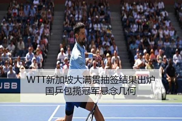 WTT新加坡大满贯抽签结果出炉 国乒包揽冠军悬念几何